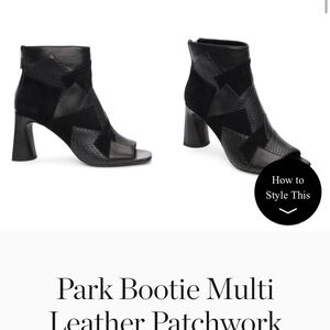 Park Bootie Multi Leather Patchwork